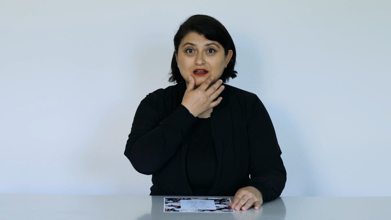 Foto: Videostill aus Tutorial Takdir. Kamera: Jasmin Schädler, 2021