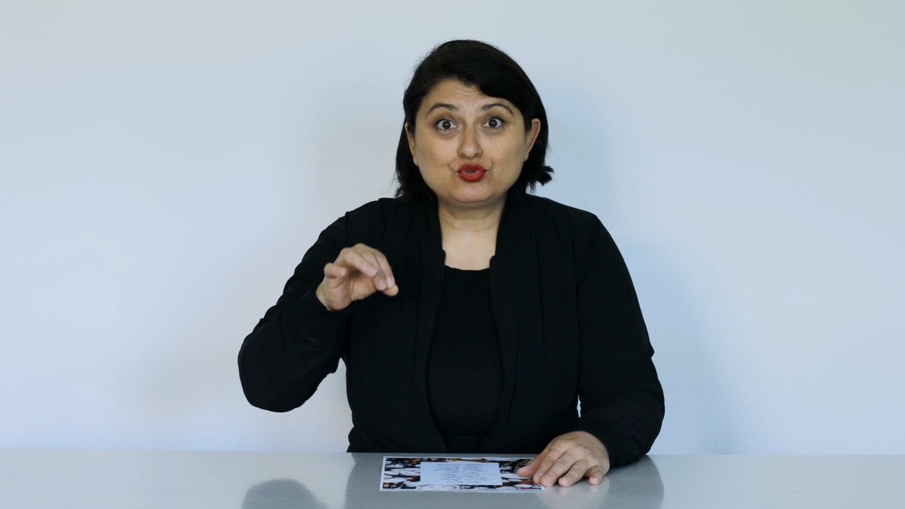 Foto: Videostill aus Tutorial Takdir. Kamera: Jasmin Schädler, 2021